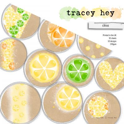 Tracey Hey Paper Pad - Citrus